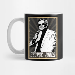 80s Style George Jones Mug